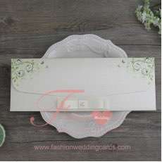 Handmade Pocket Wedding Invitation Cheap